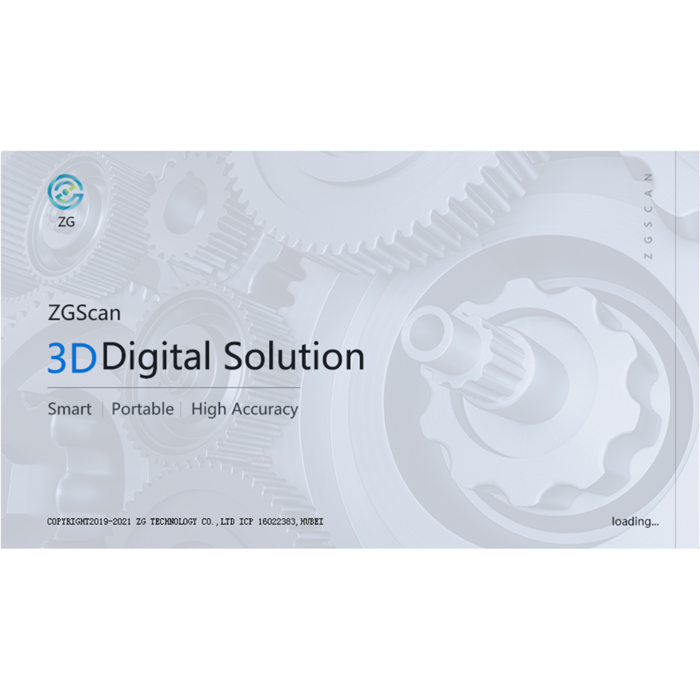ZGScan Software 3D facile da usare per la scansione 3D di superfici scure, lucide e riflettenti