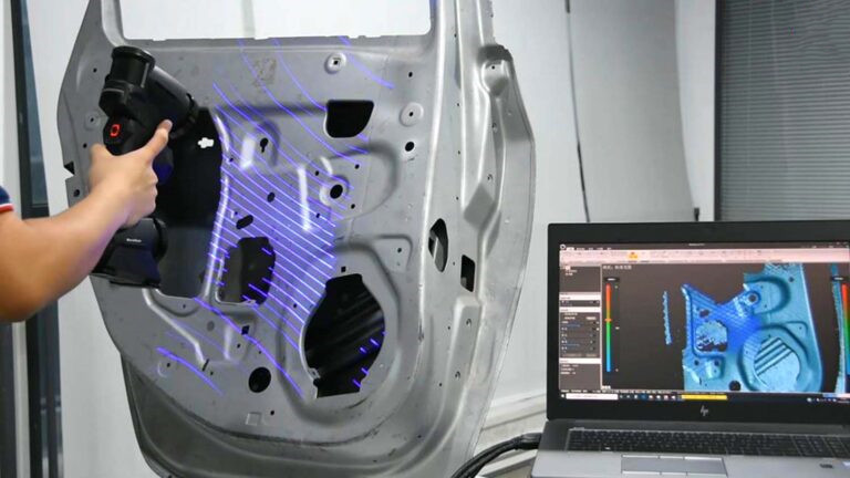 Scanner 3D ultra veloce senza marcatori MarvelScan Tracker per il reverse engineering