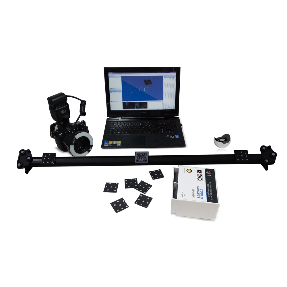 PhotoShot Sistema di fotogrammetria di grado metrologico per il controllo della qualità delle attrezzature minerarie