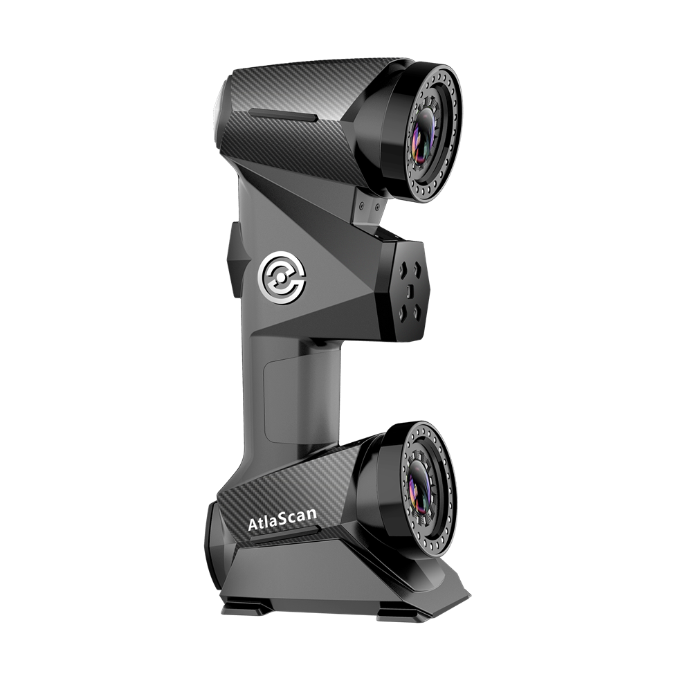 Scanner 3D laser blu AtlaScan facile da usare per la digitalizzazione 3D